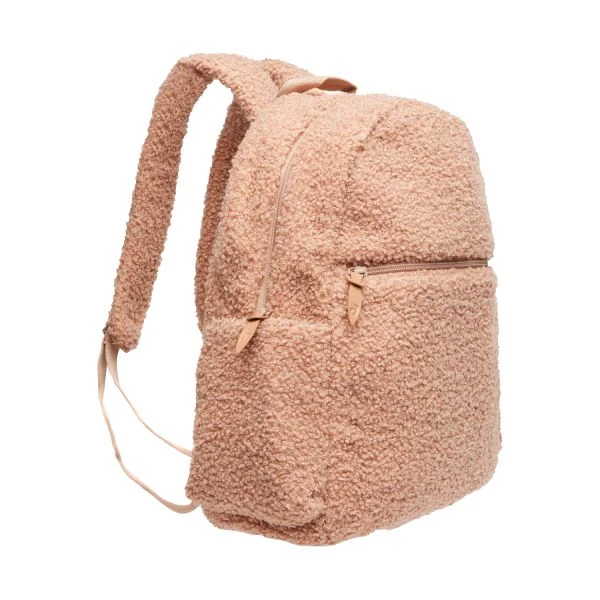Jollein Boucle Rugzak Biscuit 4 Jollein Boucle Rugzak Biscuit - Afbeelding 2