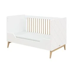 Bopita Paris Bedbank Wit / Eiken 70 X 140 Cm -Baby Ruth Winkel 16319351 bench bed 70x140 pari 3 19bb