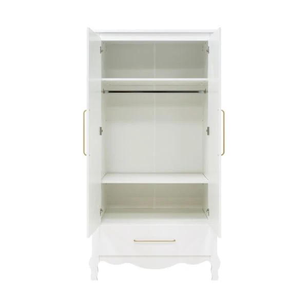 Bopita Elena Kledingkast 2-Deurs XL Wit 5 Bopita Elena Kledingkast 2-Deurs XL Wit - Afbeelding 3