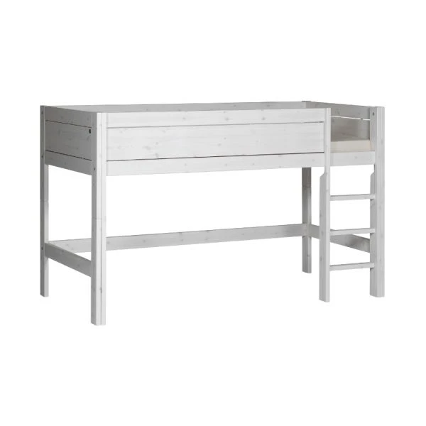 LIFETIME Kidsrooms Halfhoogslaper Luxe Rechte Trap Whitewash 3 LIFETIME Kidsrooms Halfhoogslaper Luxe Rechte Trap Whitewash