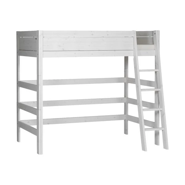 LIFETIME Kidsrooms Midhoogslaper Rechte Trap Whitewash 3 LIFETIME Kidsrooms Midhoogslaper Rechte Trap Whitewash