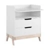 LIFETIME Kidsrooms Commode Wit / Naturel -Baby Ruth Winkel 7033n 01 2251