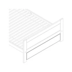 LIFETIME Kidsrooms Afdekplaat Voor Ledikant 512 Wit Gelakt -Baby Ruth Winkel 70512 10 9c91