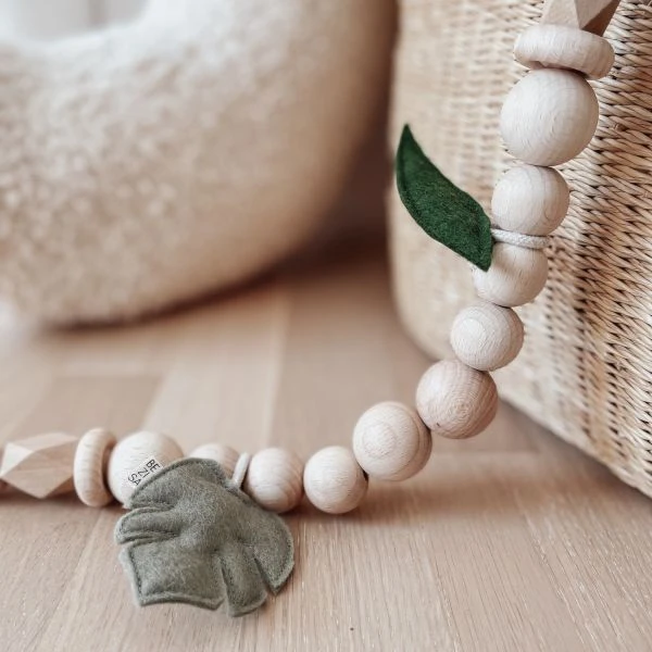 BEZISA Leaves Wagenspanner Pistache / Pine 6 BEZISA Leaves Wagenspanner Pistache / Pine - Afbeelding 4