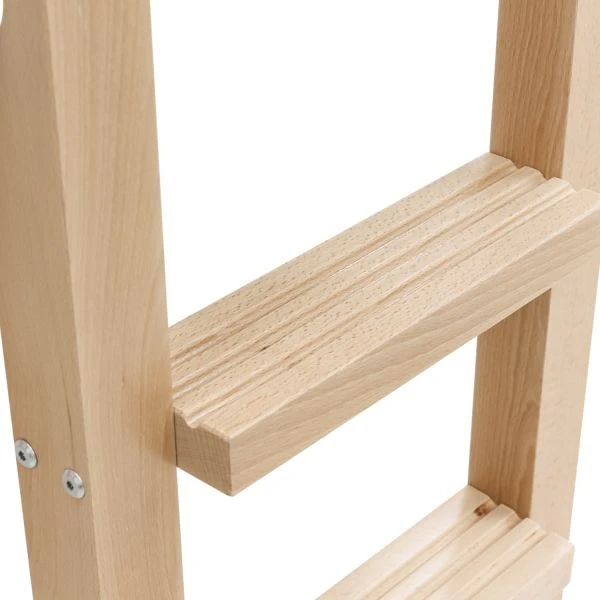 Bopita Lucas Halfhoogslaper - Mat Zwart / Naturel - 90 X 200 Cm - Afbeelding 5