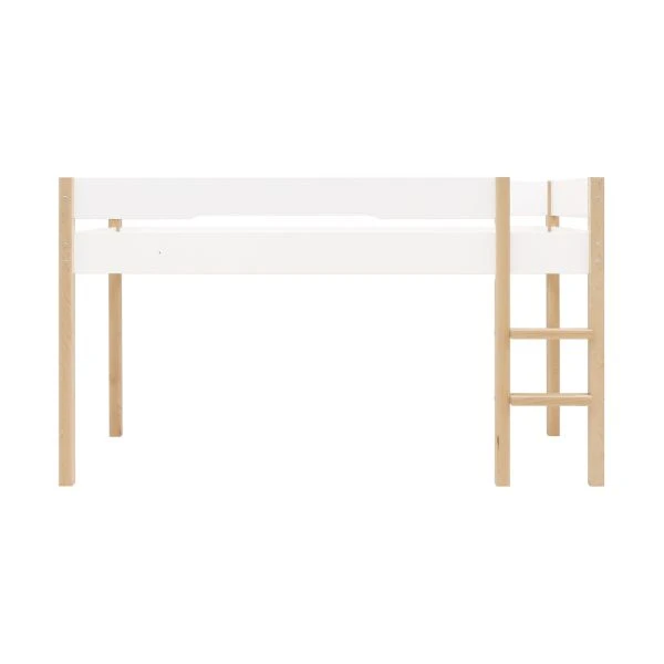 Bopita Lucas Halfhoogslaper - Wit / Naturel - 90 X 200 Cm