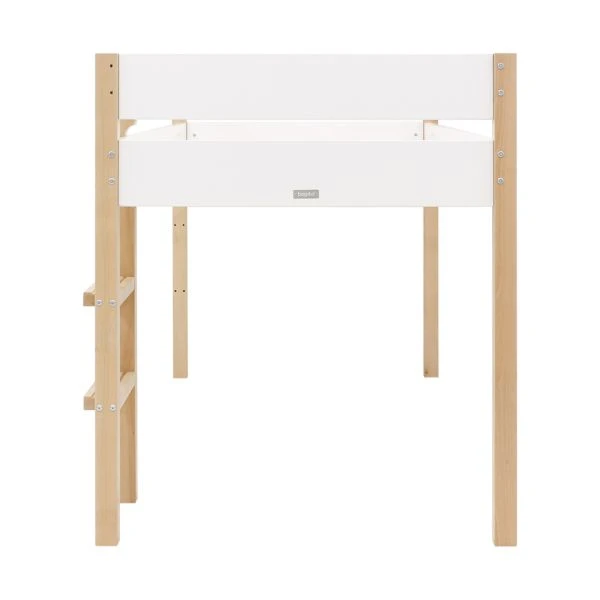 Bopita Lucas Halfhoogslaper - Wit / Naturel - 90 X 200 Cm - Afbeelding 3