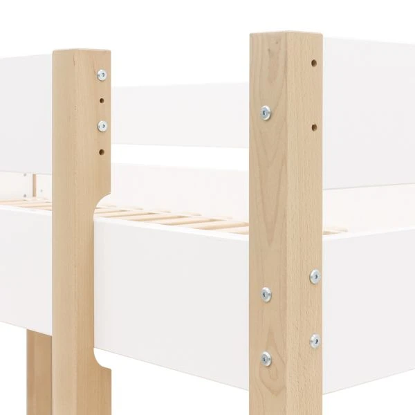 Bopita Lucas Halfhoogslaper - Wit / Naturel - 90 X 200 Cm - Afbeelding 4