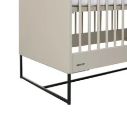 Kidsmill Modular 2 Babybed Oatmeal - Zwart - 60 X 120 Cm -Baby Ruth Winkel Modular oatmeal ledikant 60x120 3 7b16