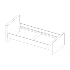 Kidsmill Alaska Bed Wit Hoogglans 90 X 200 Cm -Baby Ruth Winkel alaska bed 90 x 200 ac84