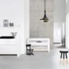 Kidsmill Alaska Babykamer Wit Hoogglans | Bed 60 X 120 Cm + Commode