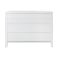 Europe Baby Atlantic Babykamer Wit | Bed 60 X 120 Cm + Commode -Baby Ruth Winkel babykamer atlantic wit commode 6654