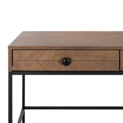 Europe Baby Beau Bureau Walnoot Incl. Metalen Onderstel -Baby Ruth Winkel beau walnoot bureau metalen onderstel detail 1 f62e