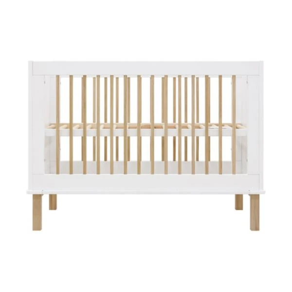 Bopita Mika Ledikant Wit / Eiken 60 X 120 Cm 4 Bopita Mika Ledikant Wit / Eiken 60 X 120 Cm - Afbeelding 2