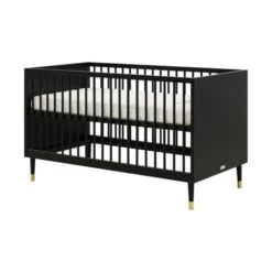 Bopita Cloë Bedbank Mat Zwart 70 X 140 Cm -Baby Ruth Winkel bedbank 70x140 clo mat zwart 2 edea