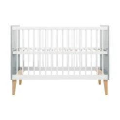 Bopita Emma Babybed Wit / Grijs 60 X 120 Cm -Baby Ruth Winkel bopita emma babybed wit grijs 60 x 120 cm 8242