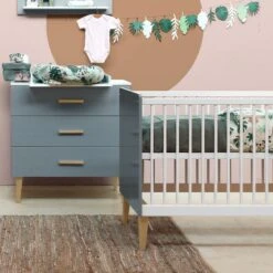Bopita Emma Babybed Wit / Grijs 60 X 120 Cm -Baby Ruth Winkel bopita emma commode sfeer 365f