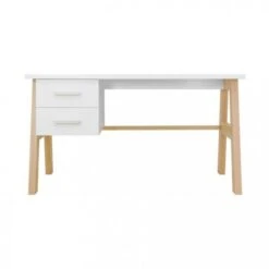 Bopita Lisa Kinderkamer Wit | Bed 90 X 200 Cm + Bureau -Baby Ruth Winkel bopita lisa burau wit naturel 1 e793