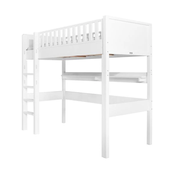 Bopita Nordic Hoogslaper Met Rechte Trap Wit 3 Bopita Nordic Hoogslaper Met Rechte Trap Wit