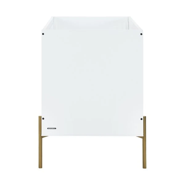 Kidsmill Boutique Babybed Wit / Bras 60 X 120 Cm 5 Kidsmill Boutique Babybed Wit / Bras 60 X 120 Cm - Afbeelding 3