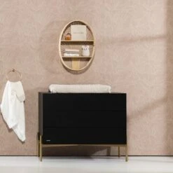Kidsmill Boutique Commode Zwart / Bras -Baby Ruth Winkel boutique sfeer 2 b2ef