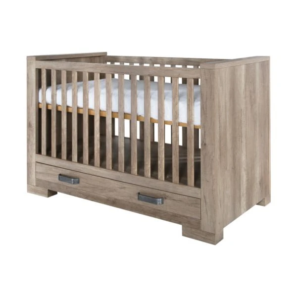 Kidsmill Brent Babybed Met Lade Oldwood 70 X 140 Cm