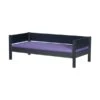 Manis-h Bed Met Uitvalbeveiliging Antraciet 90 X 200 Cm -Baby Ruth Winkel briks gb ram system 1 1 cb45
