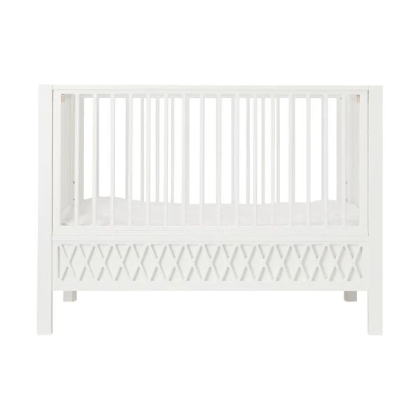Cam Cam Copenhagen Harlequin Babybed 60 X 120 Cm White