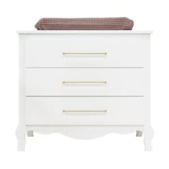 Bopita Elena Commode Wit -Baby Ruth Winkel commode met 3 laden elena wit 3 824b