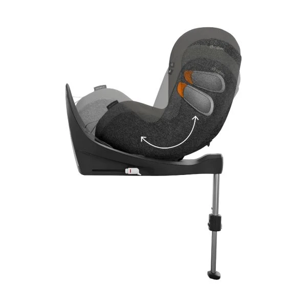 Cybex Sirona Zi I-Size Baby Autostoeltje Soho Grey 6 Cybex Sirona Zi I-Size Baby Autostoeltje Soho Grey - Afbeelding 4