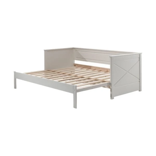 Vipack Aline Bed 90 X 200 Cm Wit 4 Vipack Aline Bed 90 X 200 Cm Wit - Afbeelding 2