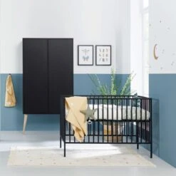 Europe Baby Evy Babykamer Zwart | Commode + Kast -Baby Ruth Winkel europe baby evy babykamer zwart commode kast 7 7690