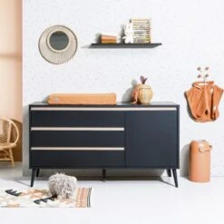 Europe Baby Sterre Commode XL Zwart / Oak 10 Europe Baby Sterre Commode XL Zwart / Oak -Baby Ruth Winkel europe baby sterre commode xl zwart oak 2 1 b0ec