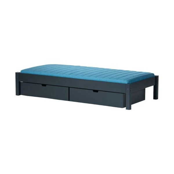 Manis-h Bed Met Opbergladen Antraciet 3 Manis-h Bed Met Opbergladen Antraciet