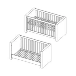 Kidsmill Alaska Babybed Wit Mat 70 X 140 Cm -Baby Ruth Winkel kidsmill alaska babybed wit mat 70 x 140 cm a0c9