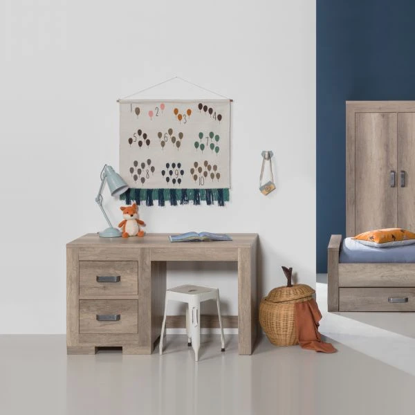 Kidsmill Brent Oldwood Bureau Grijs 4 Kidsmill Brent Oldwood Bureau Grijs - Afbeelding 2