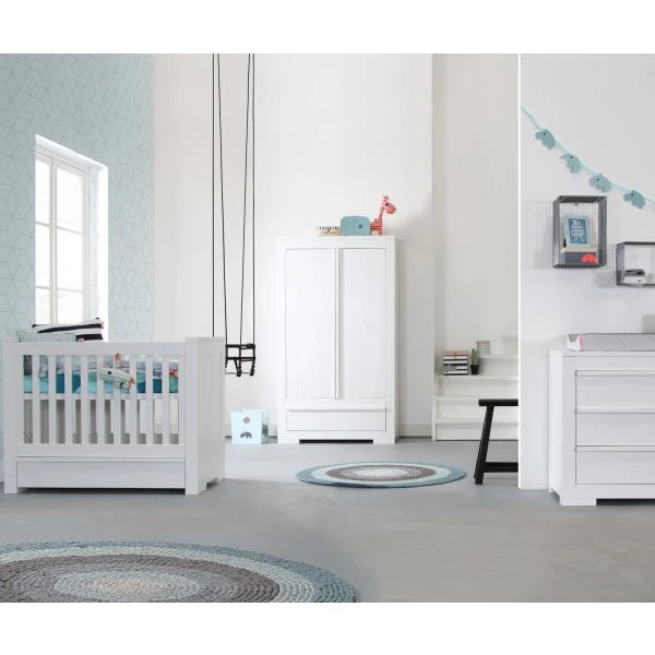 Kidsmill Bretagne Babybed Wit 70 X 140 Cm - Afbeelding 4