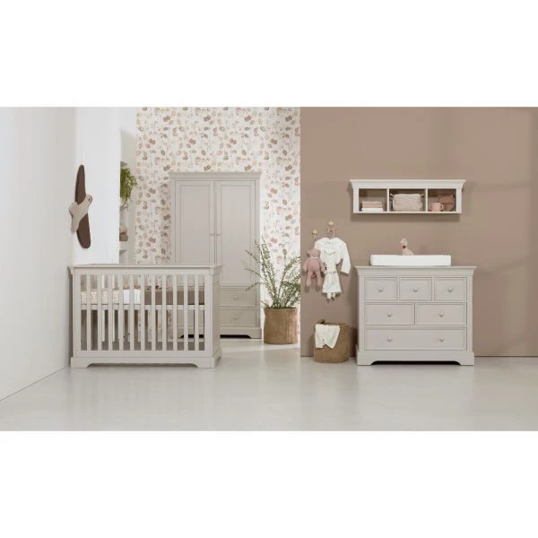 Kidsmill Chateau Babykamer Oatmeal | Bed 60 X 120 Cm + Commode - Afbeelding 5