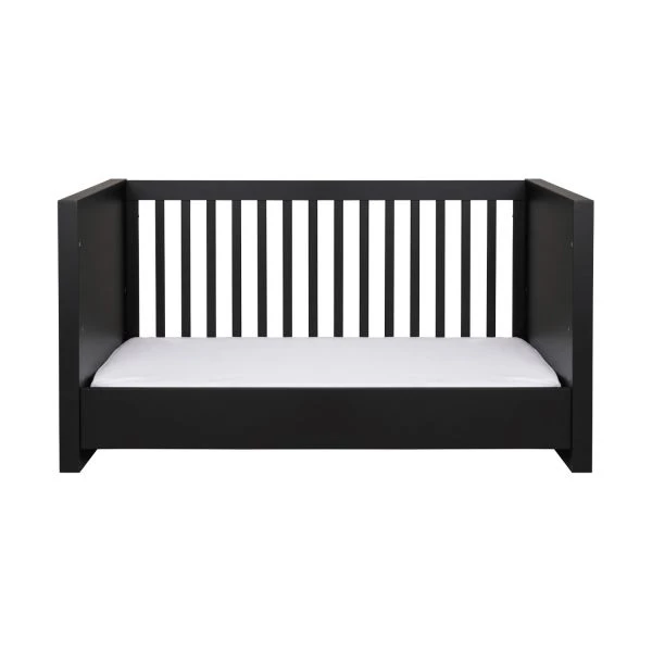 Kidsmill Long Island Babybed Zwart / Oldwood 70 X 140 Cm 5 Kidsmill Long Island Babybed Zwart / Oldwood 70 X 140 Cm - Afbeelding 3