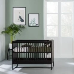 Kidsmill Modular 2 Babybed Mat Zwart - Zwart - 60 X 120 Cm -Baby Ruth Winkel kidsmill modular 2 babybed mat zwart zwart 60 x 120 cm 6039