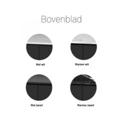 Kidsmill Modular 2 Commode 1D / 2L Mat Zwart - Zwart - Mat Zwart -Baby Ruth Winkel kidsmill modular bovenblad 1 1 8 b7b3