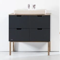 Kidsmill Sepp Commode Antraciet / Beuken -Baby Ruth Winkel kidsmill sepp commode antraciet 3 9837