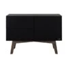 Kidsmill Sixties Commode Zwart Mat / Walnoot -Baby Ruth Winkel kidsmill sixties commode zwart mat walnoot 3 d889