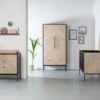 Kidsmill Vince Babykamer Black / Oak | Bed 60 X 120 Cm + Commode Breed -Baby Ruth Winkel kidsmill vince babykamer 2 662b