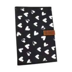 Kidzroom Heart Luiertas Black And White -Baby Ruth Winkel kidzroom heart luiertas black and white 3 363b