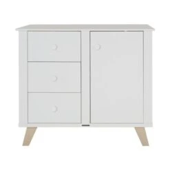 Kidsmill Lars Babykamer Wit / Naturel | Bed 60 X 120 Cm + Commode -Baby Ruth Winkel lars commode wit naturel 1 2 1 d0f7