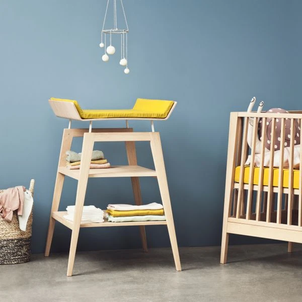 Leander Linea Commode Incl. Waskussen Beech 4 Leander Linea Commode Incl. Waskussen Beech - Afbeelding 2