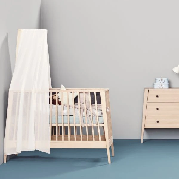 Leander Linea Babybed Beech 4 Leander Linea Babybed Beech - Afbeelding 2