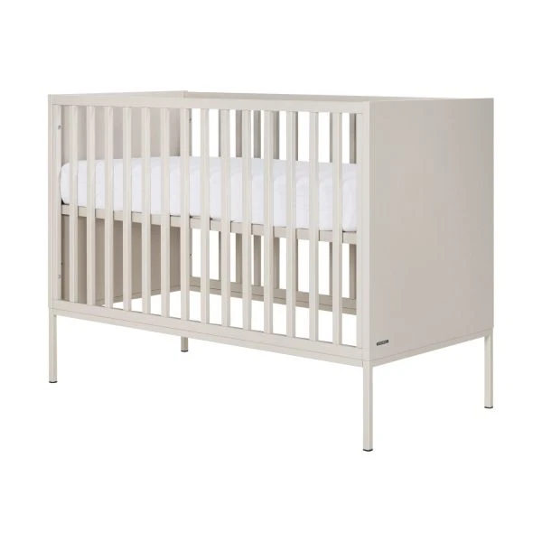 Kidsmill Amy Babybed Oatmeal 60 X 120 Cm 4 Kidsmill Amy Babybed Oatmeal 60 X 120 Cm - Afbeelding 2