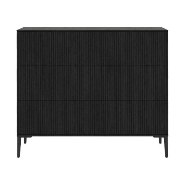 Kidsmill Levi Commode Zwart Eiken 3 Kidsmill Levi Commode Zwart Eiken